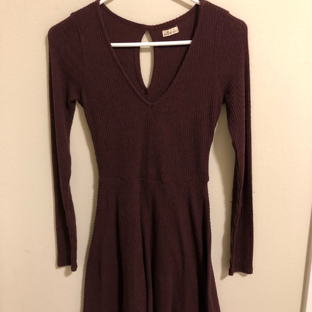 XS Hollister Co. Maroon Sweater Dress